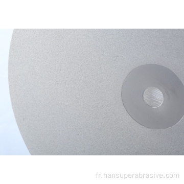 Disque de meuleuse de disque de broyeur plat en céramique de porcelaine en céramique en verre lapidaire de diamant